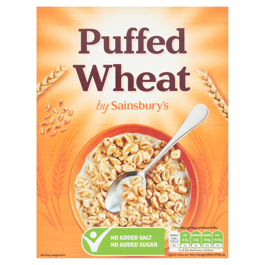 Sainsbury's Puffed Wheat Cereal 160g
