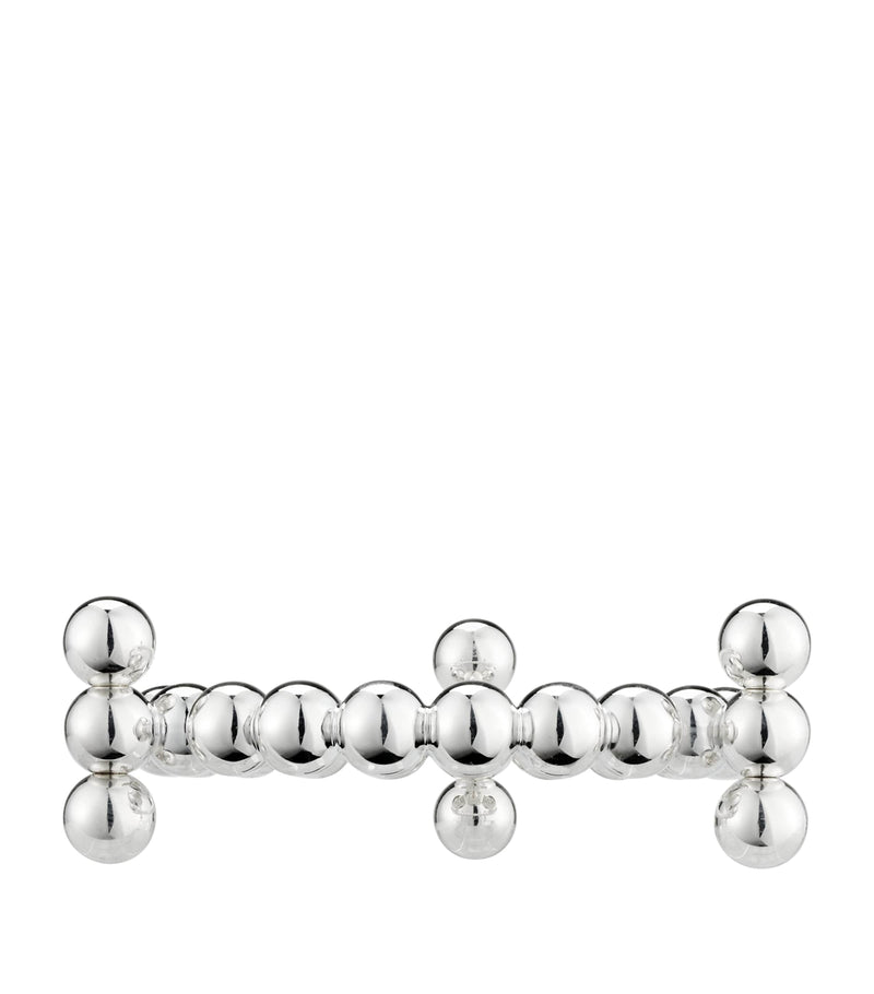 Christofle silver-plated Perles candle jewel - British product