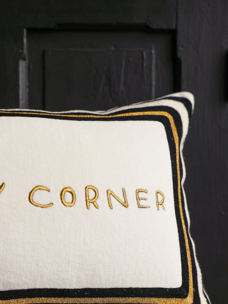 Rockett St George Naughty Corner cushion (British brand)