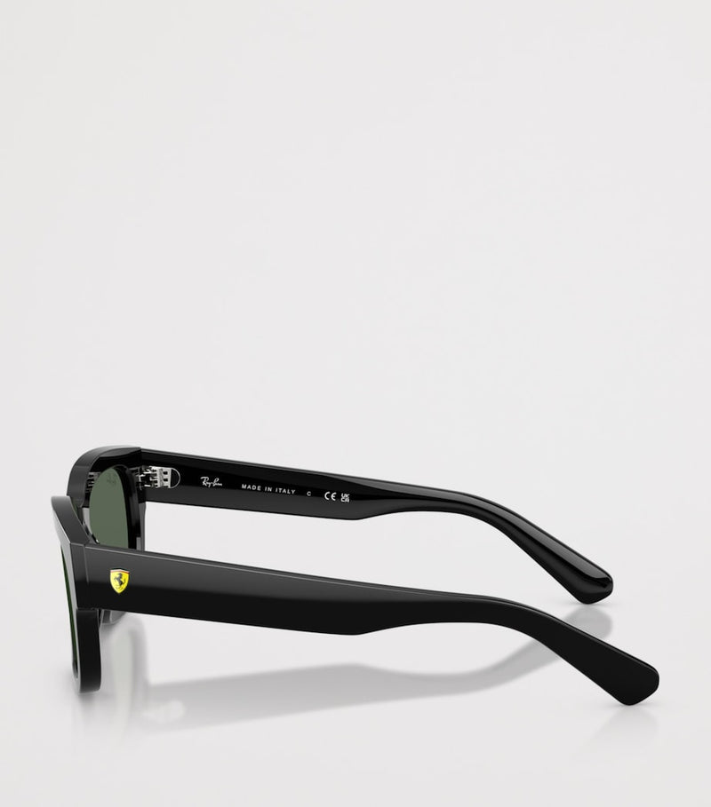 Ray-Ban Scuderia Ferrari square acetate sunglasses (British brand)