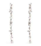 Suzanne Kalan Classic Sparkler earrings in white gold with diamonds (British brand)
