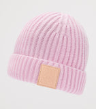 LOEWE Cashmere Ribbed Beanie hat, UK version