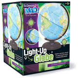Science Mad 20cm illuminated night globe (British brand)