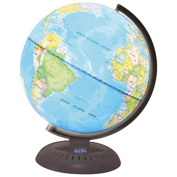 Science Mad 20cm illuminated night globe (British brand)