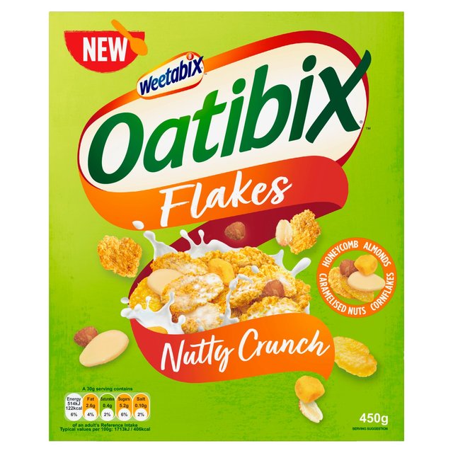 Weetabix Oatiflakes Nutty Crunch Cereal 450g GOODS M&S