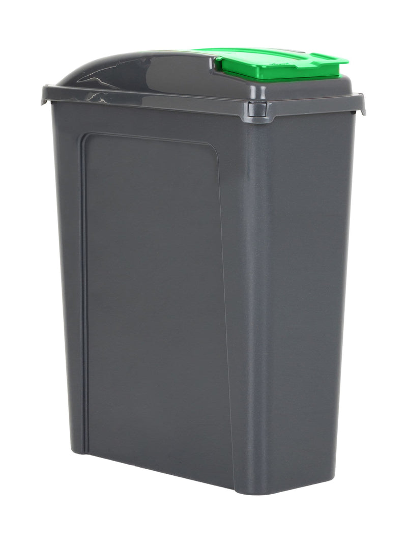 Wham grey recycle bin set 25L (British brand)