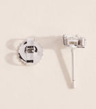 Suzanne Kalan diamond princess cluster stud earrings - British product