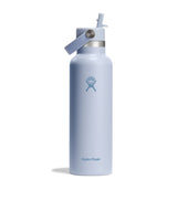 Harrods Insulated Standard Mouth Bottle with Flex Straw Cap 621ml- Buy online at McGrocer
