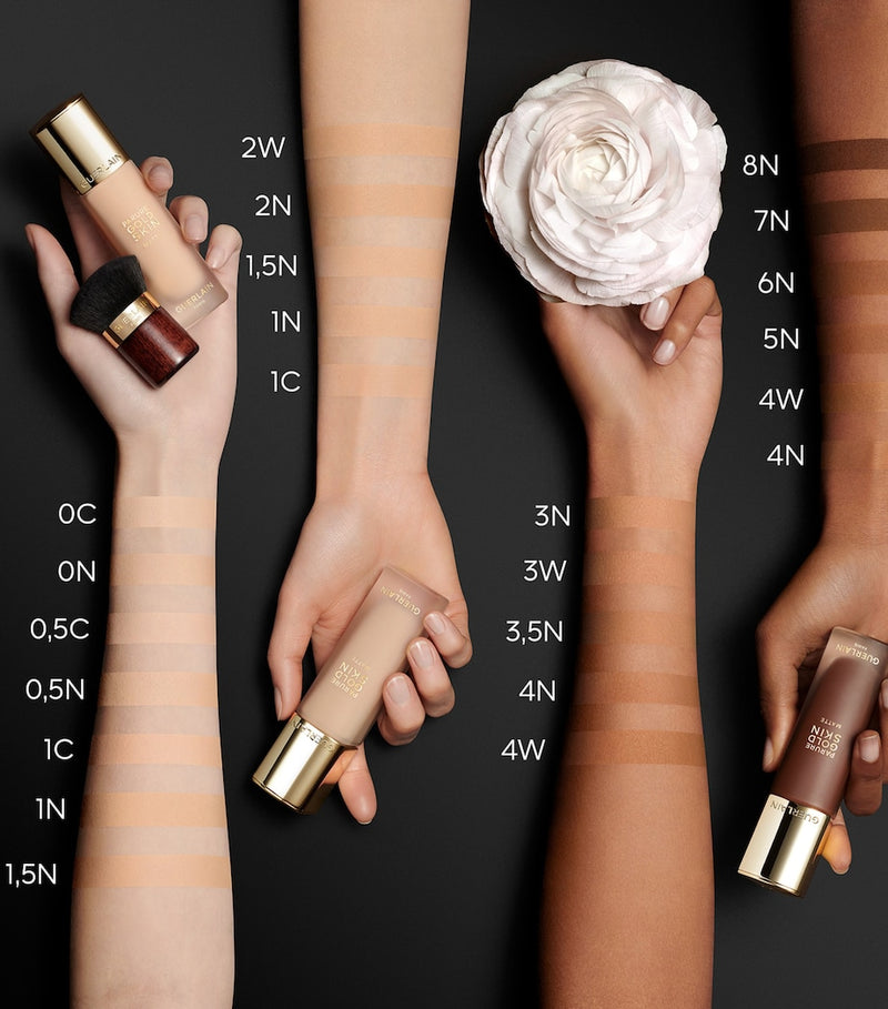 Guerlain Parure Gold Skin Matte Foundation, UK version