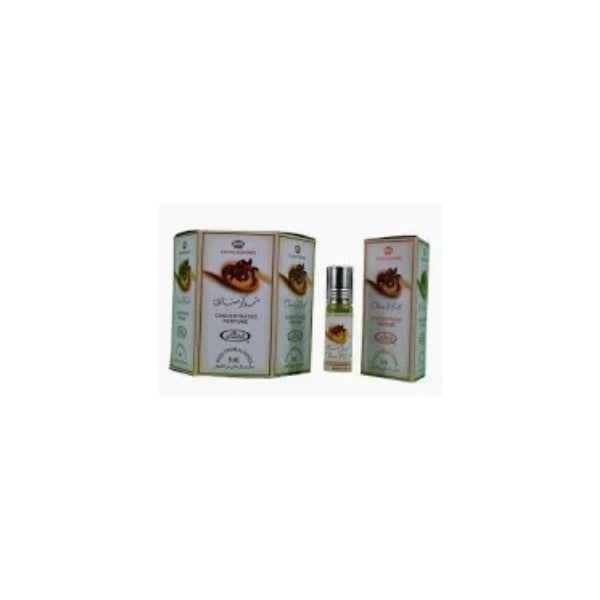 Al Rehab Choco Musk perfume oil 6-pack with 6ml bottles, UK version