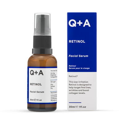 Holland & Barrett Q+A Retinol 0.2% Facial Serum 30ml- Buy online at McGrocer