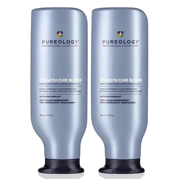 Pureology Strength Cure blonde conditioner 266ml duo - British product