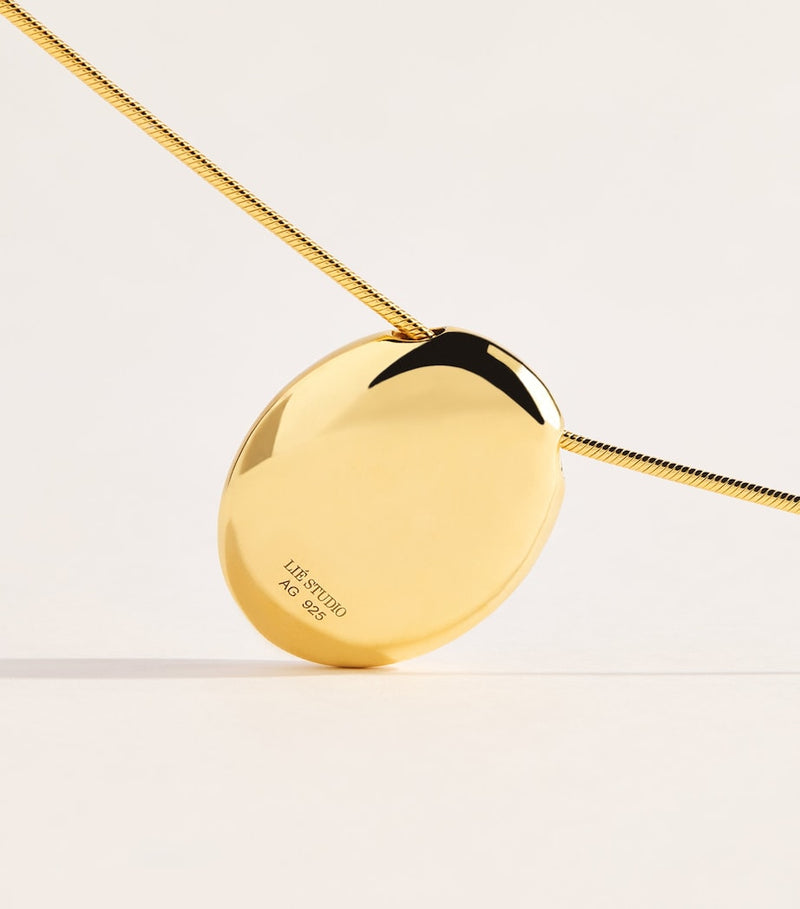 LIÉ STUDIO The Julia gold-plated necklace (British brand)