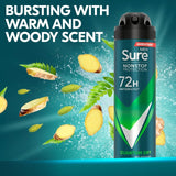 Sure Men 72hr Nonstop Protection Quantum Dry Antiperspirant Deodorant 250ml GOODS M&S