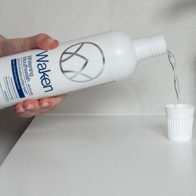 Waken Whitening Mouthwash PepperMint 500ml GOODS M&S