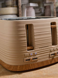 Morphy Richards Felspar Clay 4-slice toaster, imported from the UK