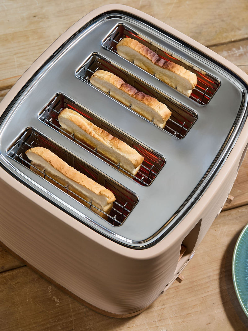 Morphy Richards Felspar Clay 4-slice toaster, imported from the UK
