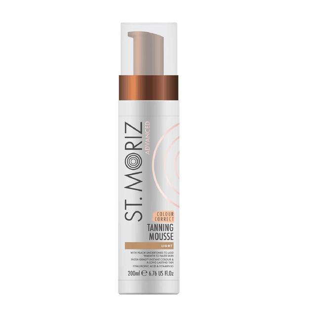 St Moriz Advanced Colour Correcting Tanning Mousse Light 200ml GOODS M&S