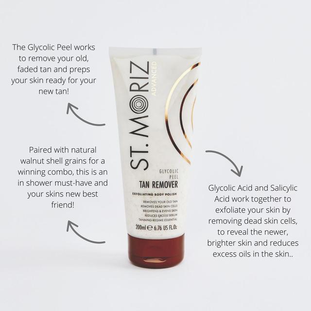St Moriz Advanced Glycolic Peel Tan Remover   200ml GOODS M&S