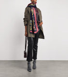 Etro wool-blend paisley scarf, imported from the UK