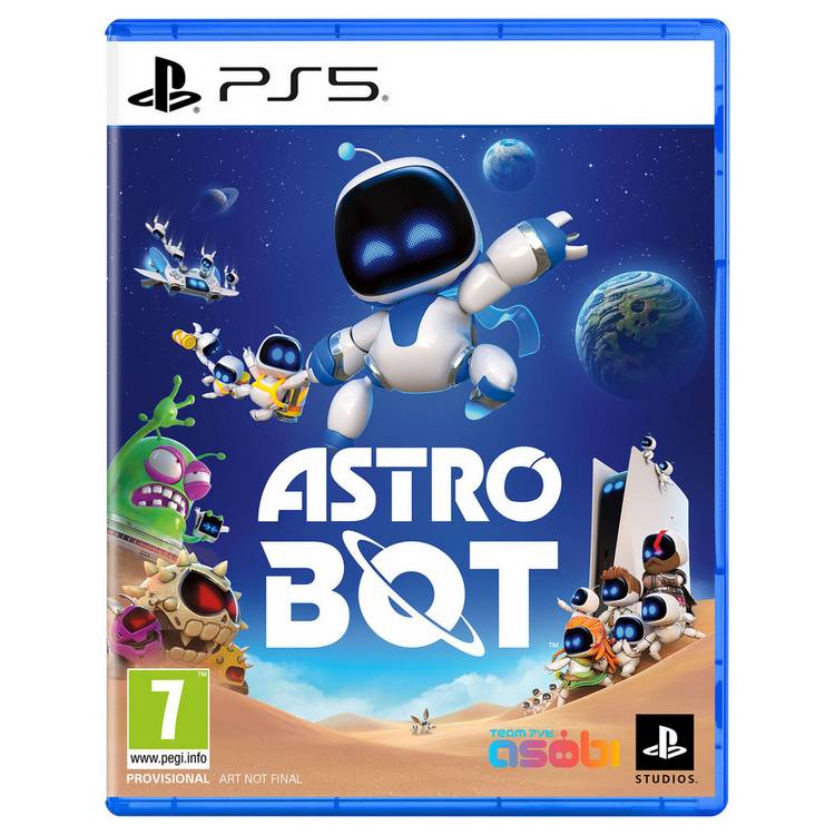 PlayStation Astro Bot PS5 game, imported from the UK