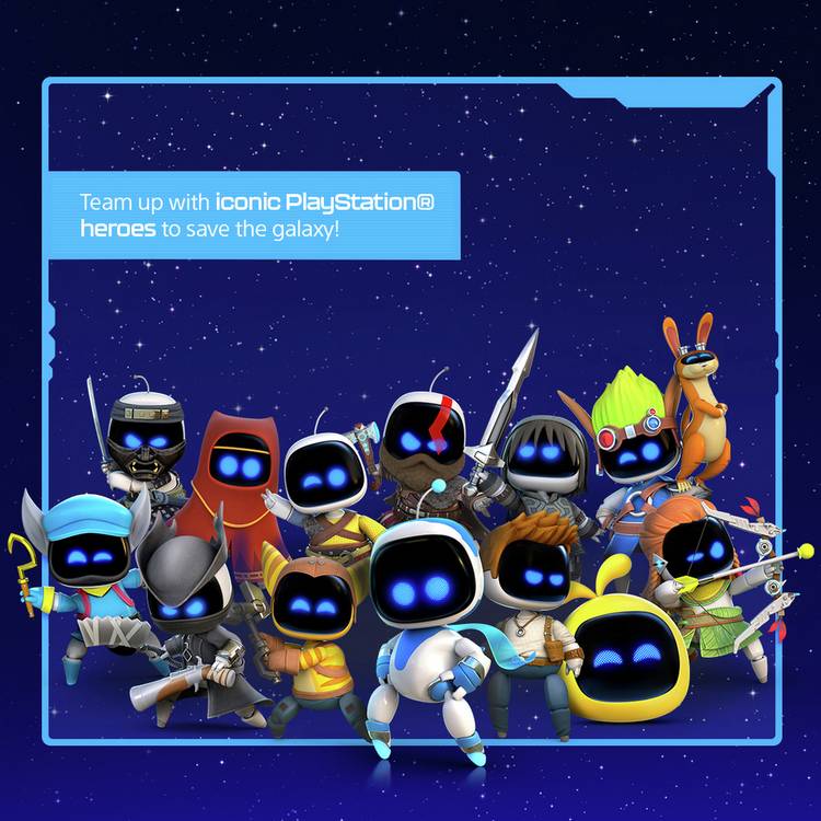 PlayStation Astro Bot PS5 game, imported from the UK