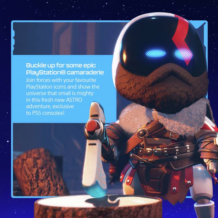PlayStation Astro Bot PS5 game, imported from the UK