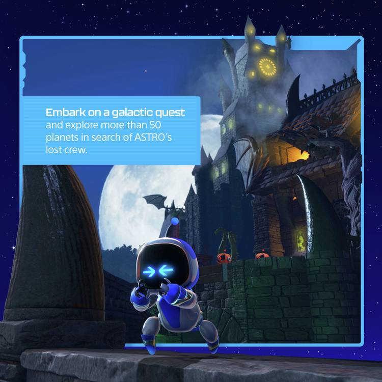 PlayStation Astro Bot PS5 game, imported from the UK
