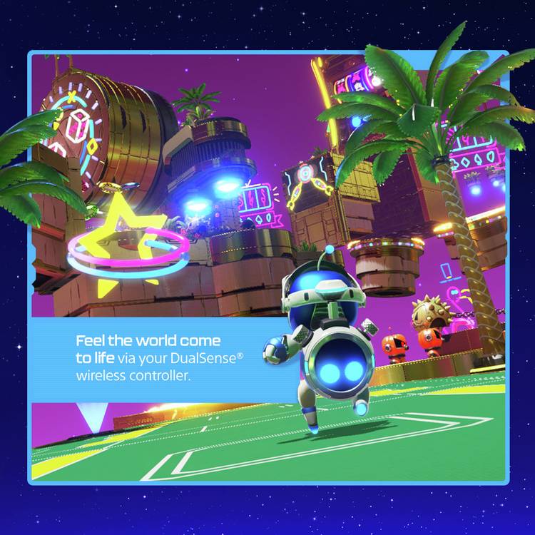 PlayStation Astro Bot PS5 game, imported from the UK