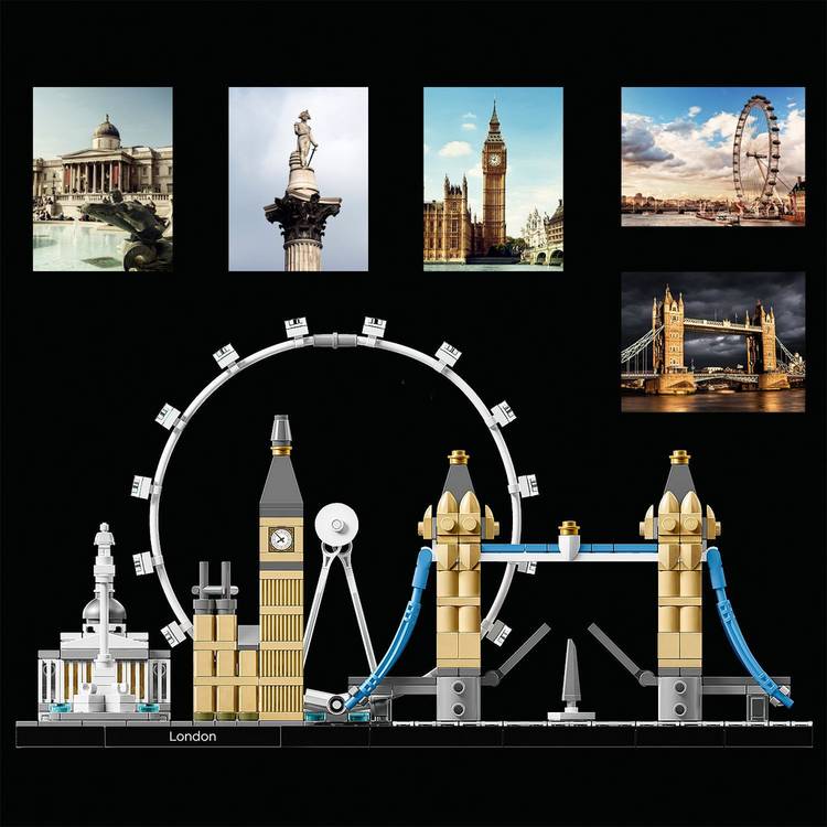 LEGO Architecture London Skyline building set 468 pieces, UK version