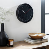 Argos Habitat Analogue Wall Clock - Black - 30cm- Buy online at McGrocer