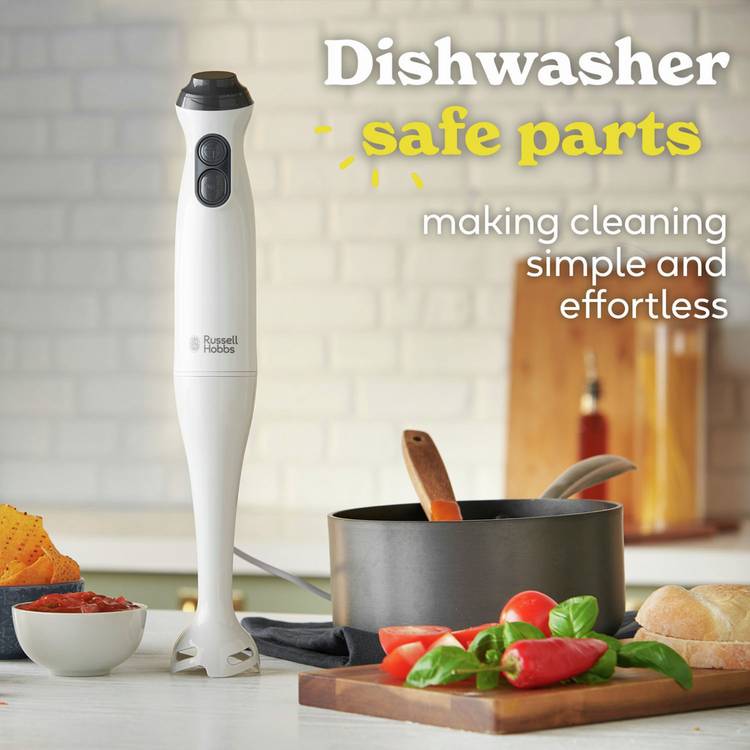 Russell Hobbs electric hand blender white 200W - British product