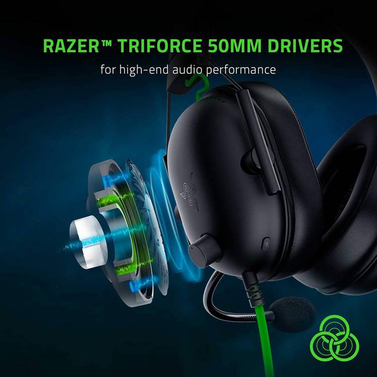 Razer BlackShark V2 X USB gaming headset, UK version