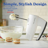Russell Hobbs Go Create electric hand mixer white - British product