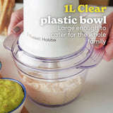 Russell Hobbs white mini chopper 500ml capacity - British product