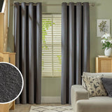 Argos Habitat Blackout Eyelet Curtains - Dark Grey - 117x137cm- Buy online at McGrocer