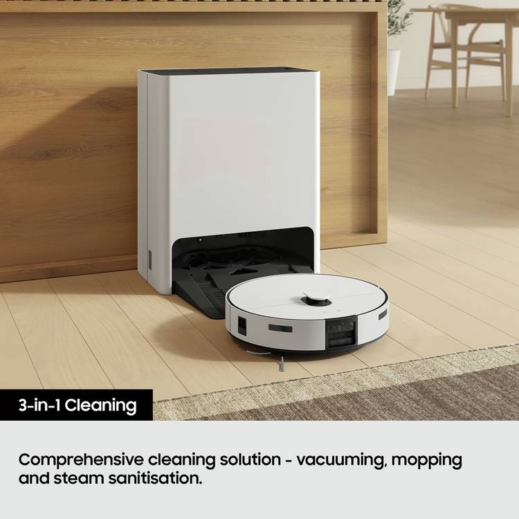 Samsung Bespoke Jet Bot robot vacuum with station - British product