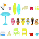 Bluey beach figures multipack exclusive, UK version