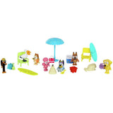 Bluey beach figures multipack exclusive, UK version