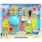 Bluey beach figures multipack exclusive, UK version
