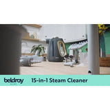 Beldray 15-in-1 handheld steam cleaner (British brand)