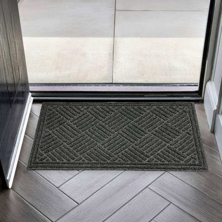 Mighty Mats grey doormat 45x75cm (British brand)