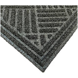 Mighty Mats grey doormat 45x75cm (British brand)