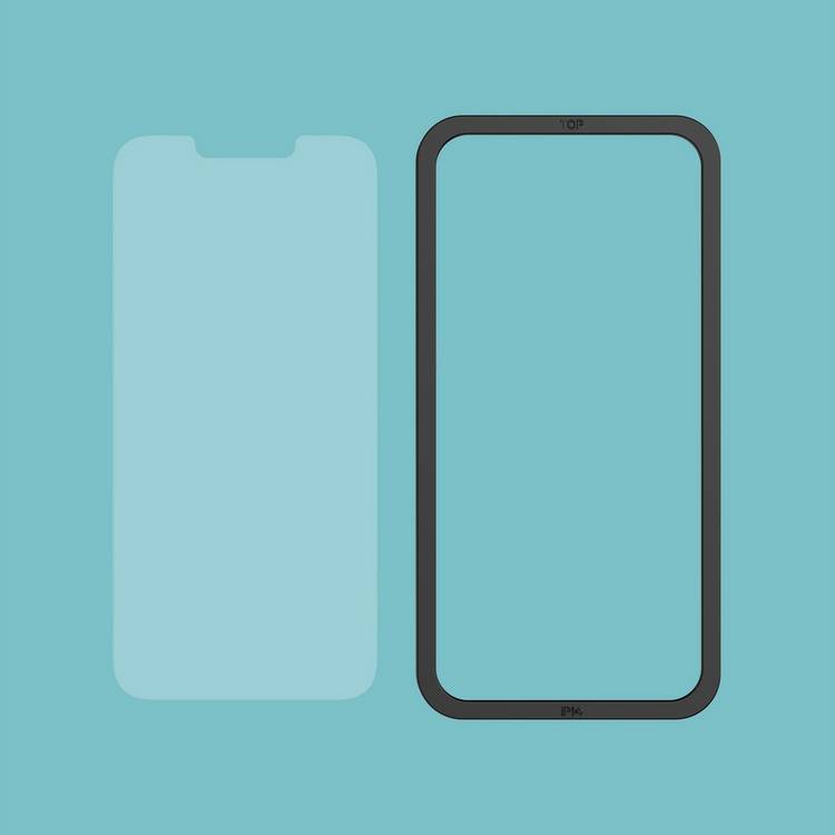 Tech21 glass screen protector twin pack for iPhone 14 Plus, UK version