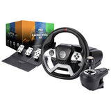 Maxx Tech Pro force feedback racing wheel kit for PC Xbox PS4, imported from the UK