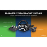 Maxx Tech Pro force feedback racing wheel kit for PC Xbox PS4, imported from the UK