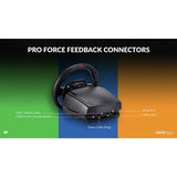 Maxx Tech Pro force feedback racing wheel kit for PC Xbox PS4, imported from the UK