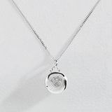 Argos Revere Sterling Silver Pawprint Photo Locket Pendant, 18in Chain- Buy online at McGrocer