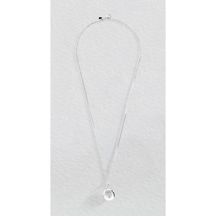 Revere sterling silver pawprint photo locket pendant 45.72cm - British product