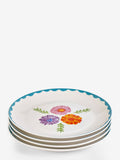Lucy Tiffney floral dinner plates set of 4, UK version